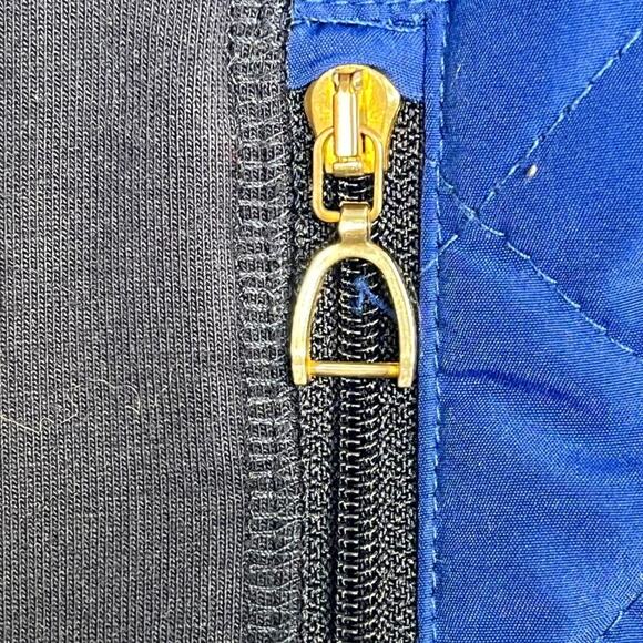 L-RL Lauren Active Ralph Lauren Blue Navy Activewear Fitness Jacket - Picture 5 of 12